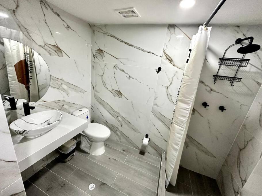 Exclusivos Apartamentos Con Playa Privada San Andres  Bilik gambar