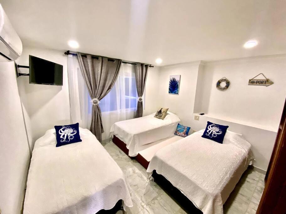 Exclusivos Apartamentos Con Playa Privada San Andres  Bilik gambar
